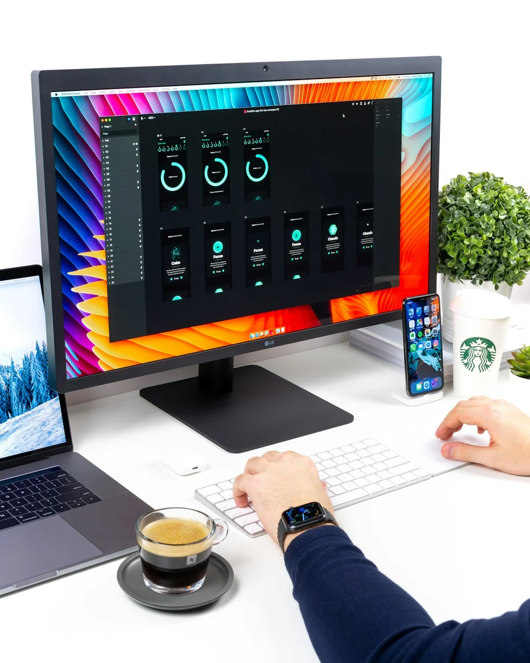 This photo is taken by Lubos Volkov for UX Store while giving a tips on how to become better designer.

After your reach certain skill level is it harder and harder to get any better … In order to progress you need to constantly push yourself to the limits and learn new things … Photo: https://www.instagram.com/lubosvolkov/ For: https://uxstore.com